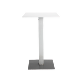 Main table high white sqaure